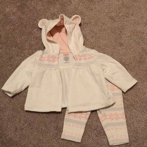 Baby Bear Legging and Jacket Set